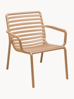 Sillas de jardín apilables con reposabrazos Doga, 2 uds.