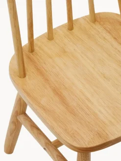 Sillas infantiles de madera de caucho Tressia, 2 uds.