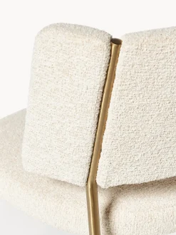 Sillas tapizadas en tejido bouclé Samantha, 2 uds.