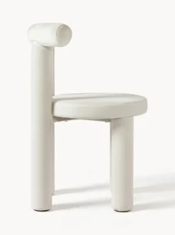 Silla tapizada en terciopelo Calan