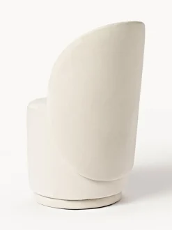 Silla tapizada en terciopelo Zeyno