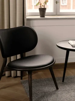 Sillón artesanal de cuero y madera Rocker