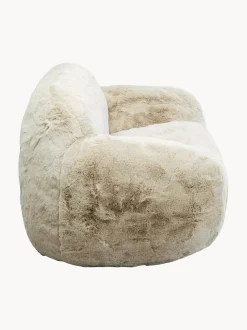 Sillón artesanal de piel sintética Mika