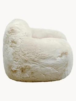 Sillón artesanal de piel sintética Mika