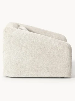 Sillón cama de borreguillo bouclé Eliot