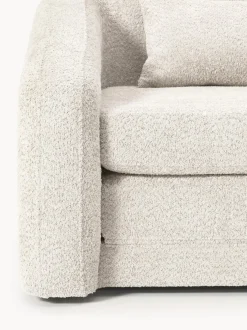 Sillón cama de borreguillo bouclé Eliot