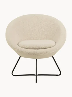 Sillón cóctel de borreguillo Center
