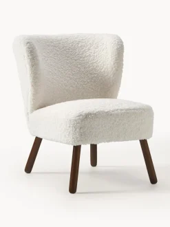 Sillón cóctel de borreguillo Robine