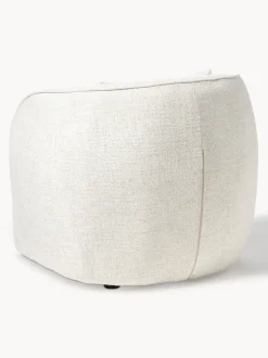 Sillón cóctel en tejido bouclé Elodie