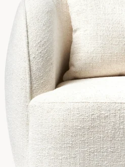 Sillón cóctel en tejido bouclé Elodie