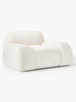 Sillón de borreguillo bouclé Wolke