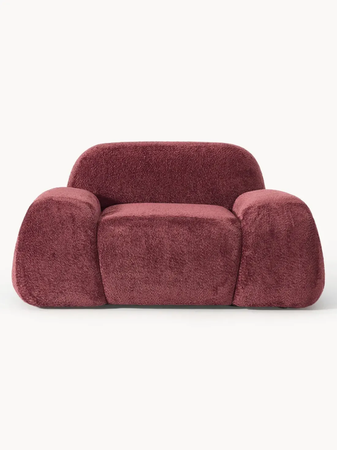 Sillón de borreguillo bouclé Wolke