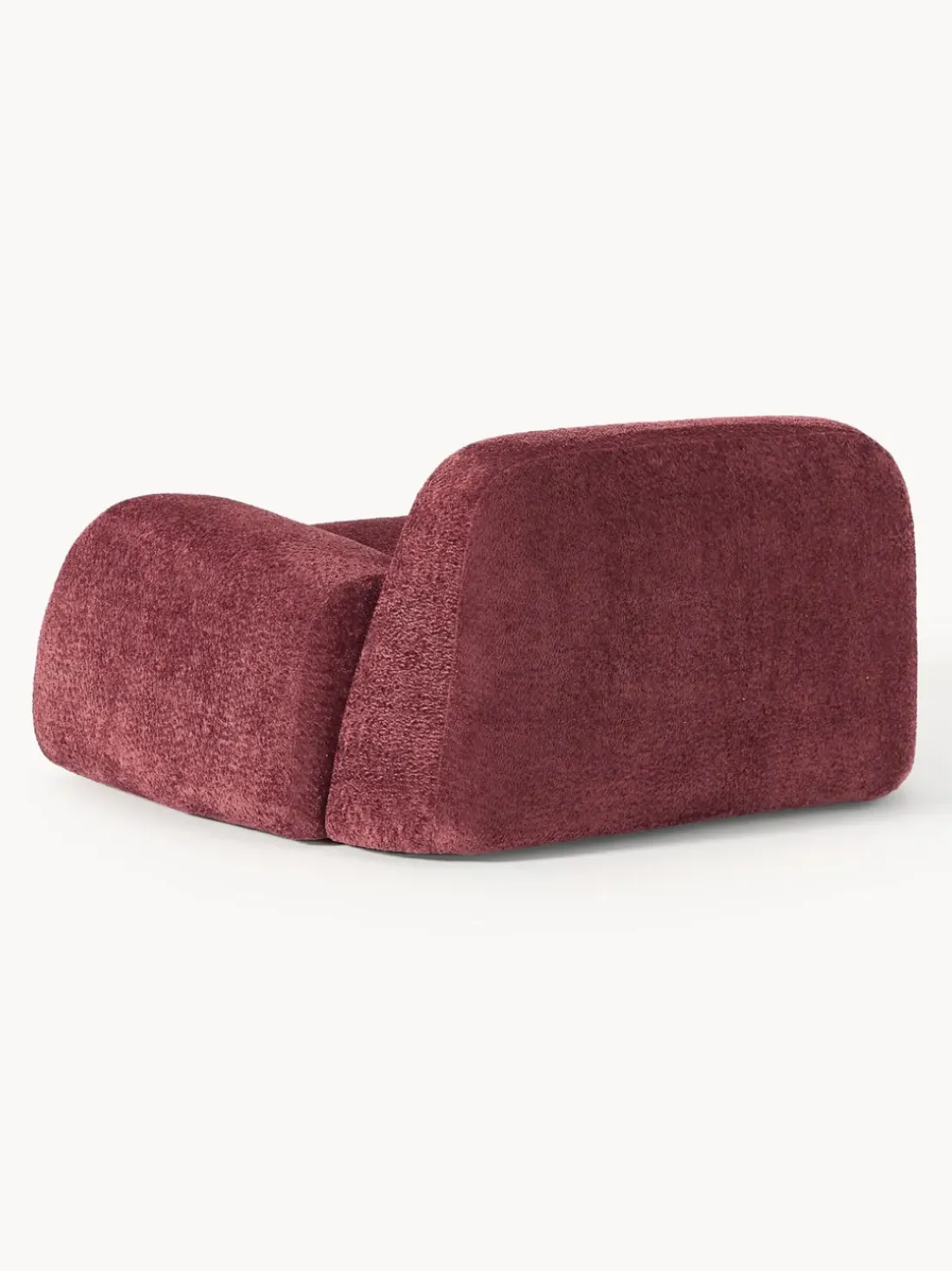 Sillón de borreguillo bouclé Wolke