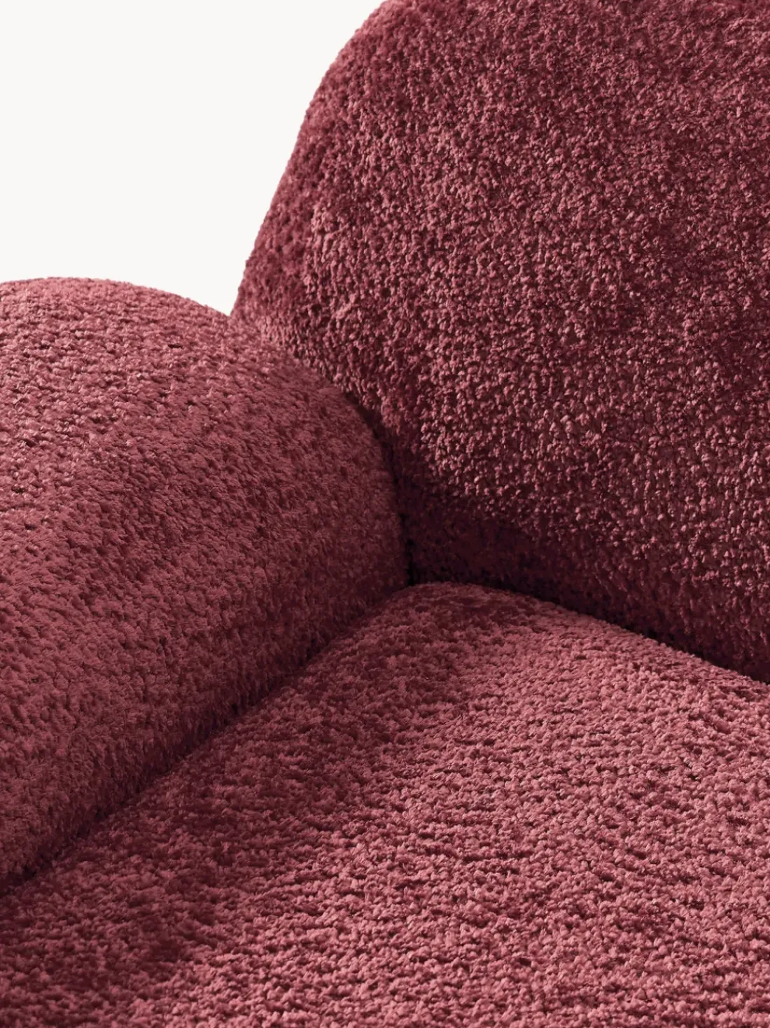 Sillón de borreguillo bouclé Wolke
