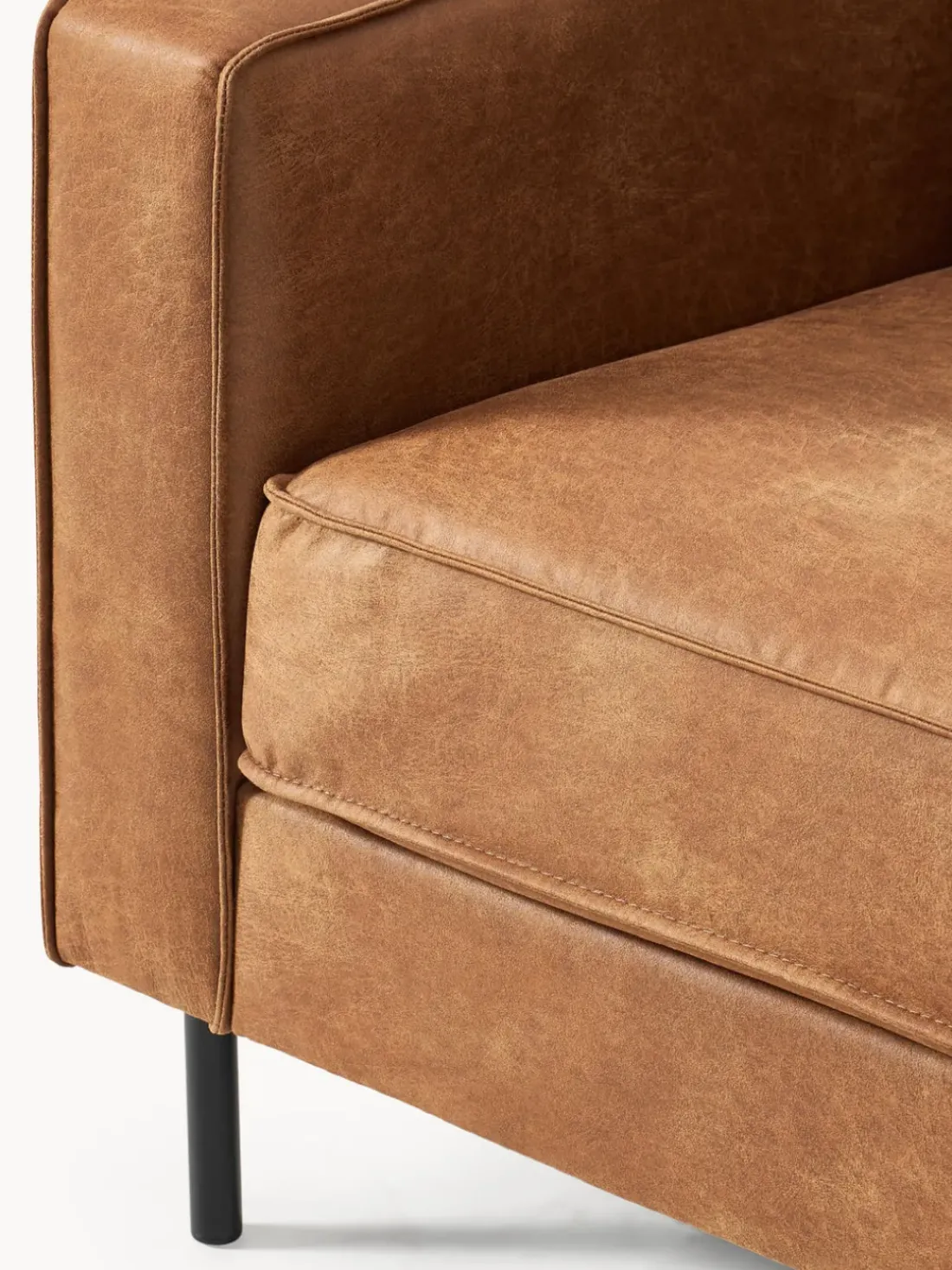 Sillón de cuero reciclado Hunter