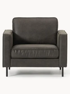 Sillón de cuero reciclado Hunter