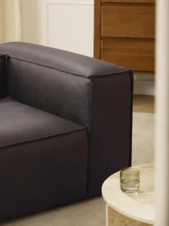 Sillón de cuero reciclado Lennon
