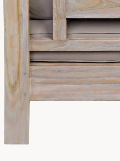 Sillón de exterior de madera maciza Bali