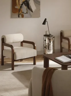 Sillón de madera de fresno Raymond