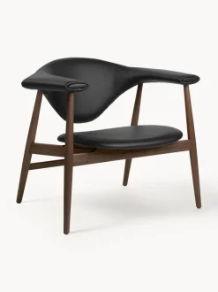 Sillón de madera de nogal Masculo