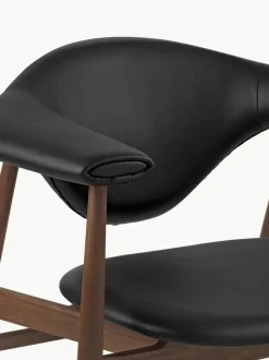 Sillón de madera de nogal Masculo