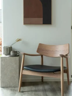 Sillón de madera de roble Olvera