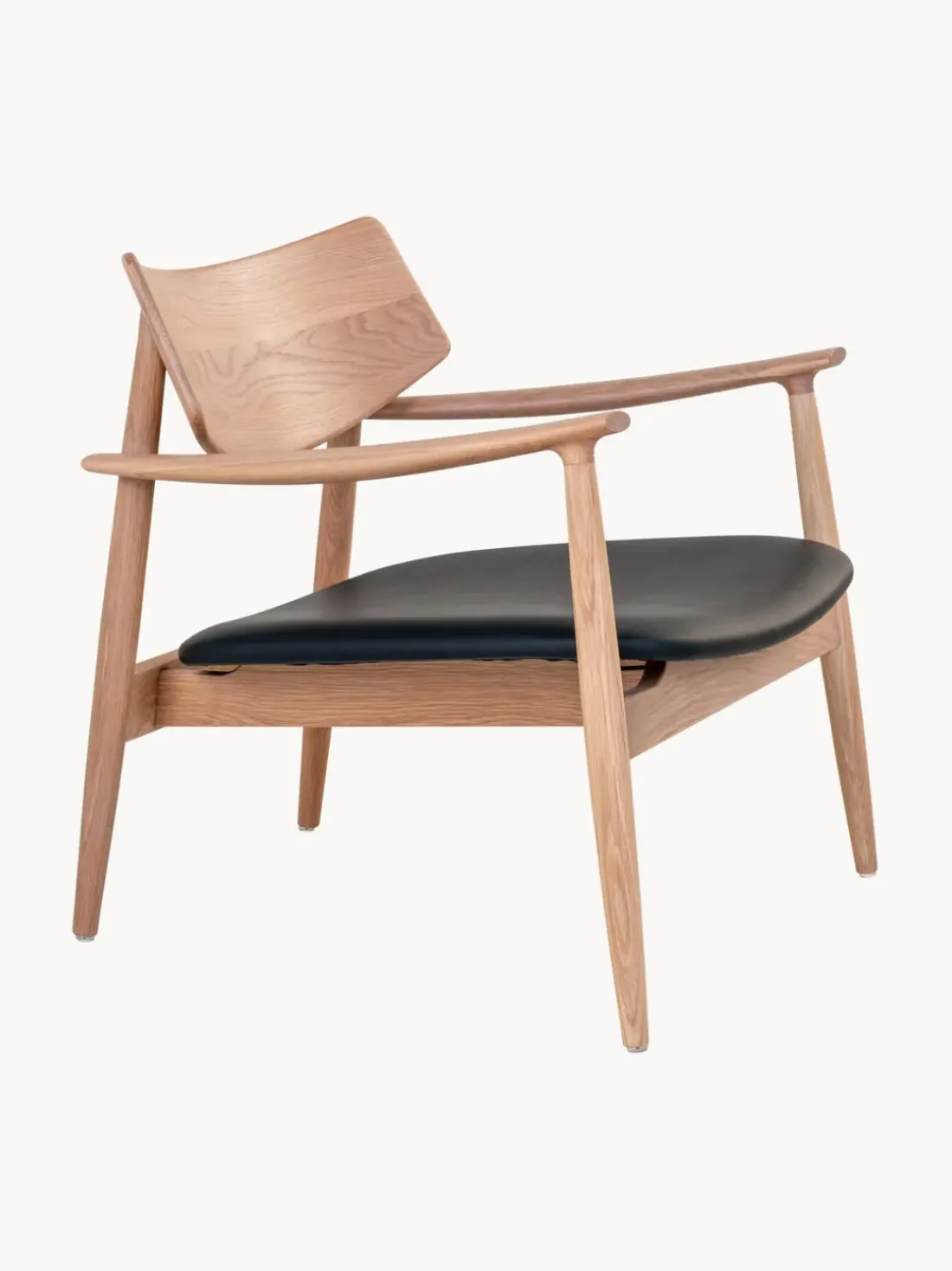 Sillón de madera de roble Olvera