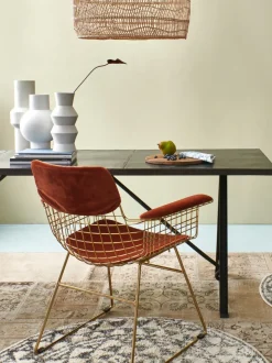 Sillón de metal Wire