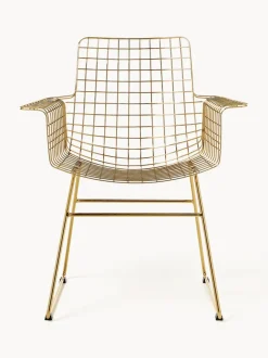Sillón de metal Wire