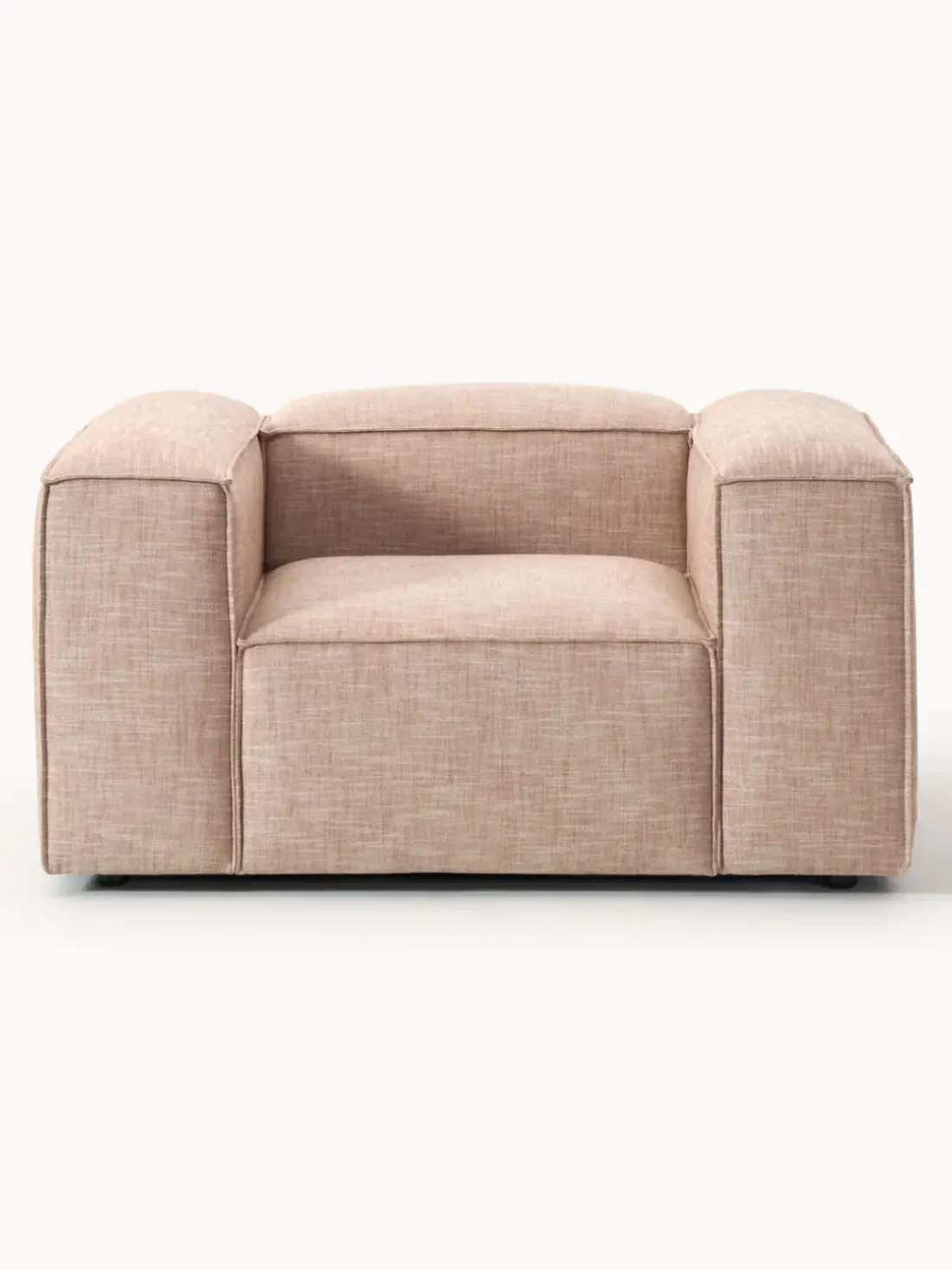 Sillón de mezcla de lino Lennon