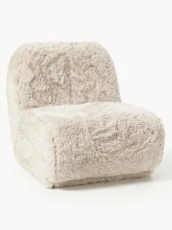 Sillón de piel sintética Emie