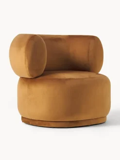 Sillón de terciopelo Cori