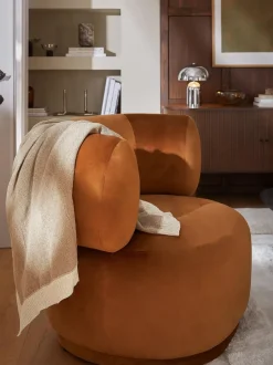 Sillón de terciopelo Cori