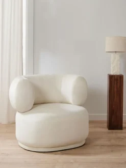 Sillón de terciopelo Cori