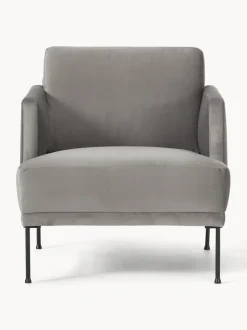 Sillón de terciopelo Fluente