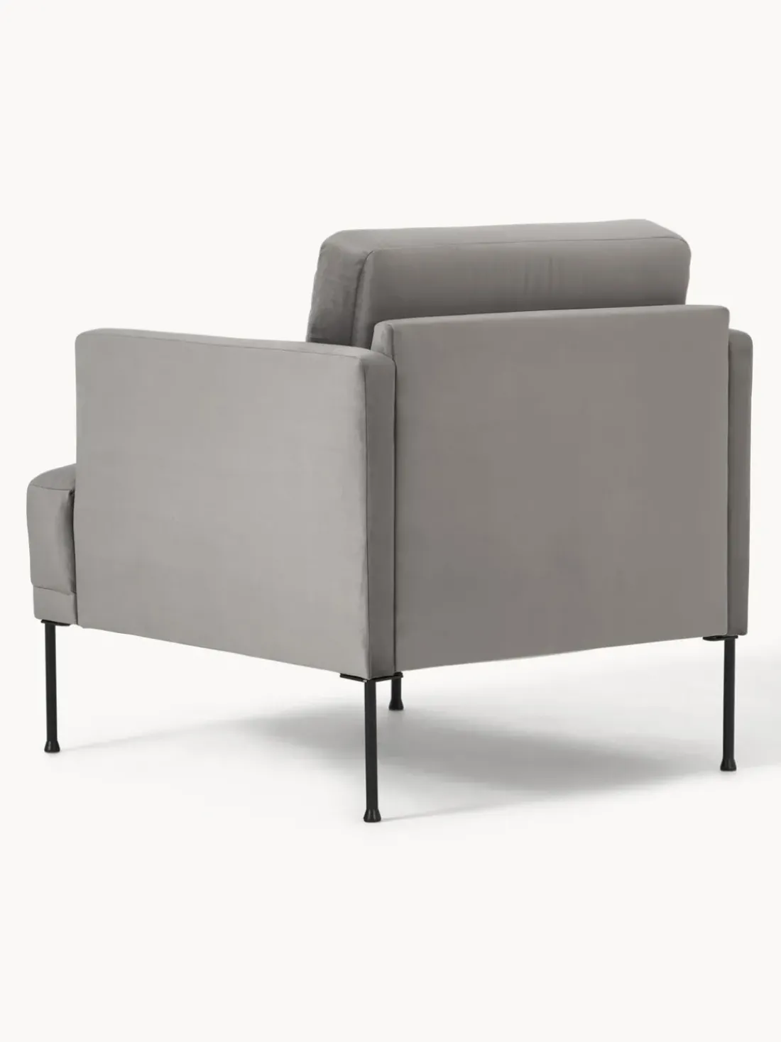 Sillón de terciopelo Fluente