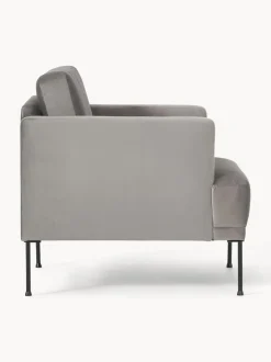 Sillón de terciopelo Fluente