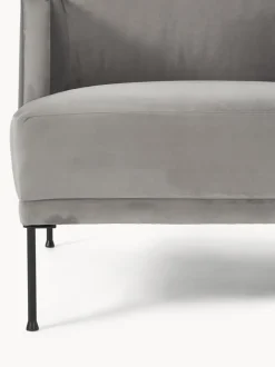Sillón de terciopelo Fluente