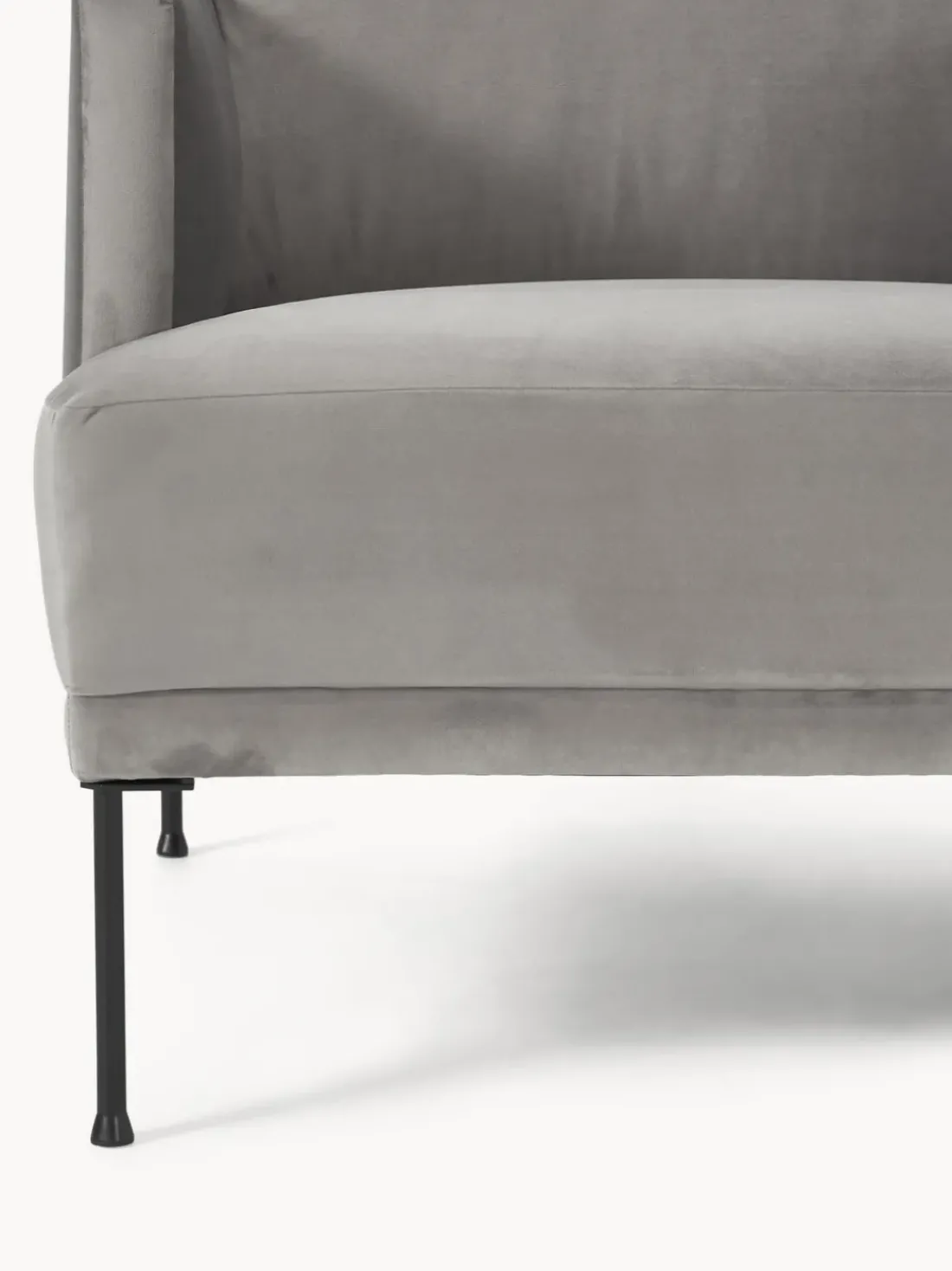 Sillón de terciopelo Fluente