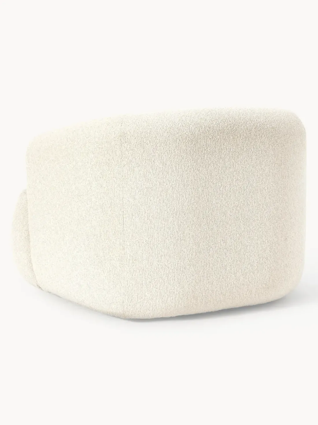 Sillón en tejido bouclé Sofia