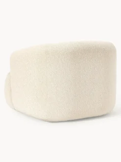 Sillón en tejido bouclé Sofia