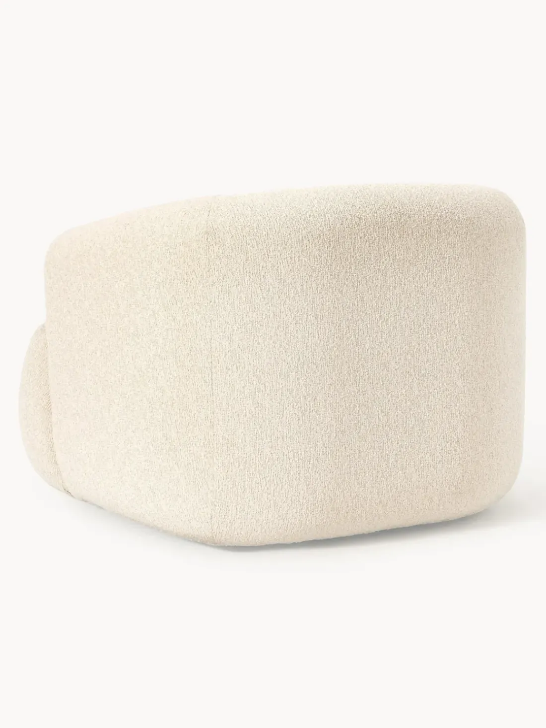 Sillón en tejido bouclé Sofia