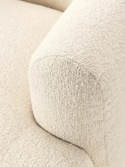 Sillón en tejido bouclé Sofia