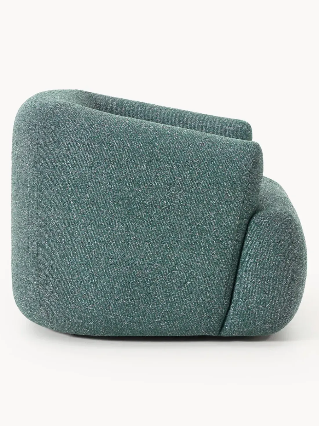 Sillón en tejido bouclé Sofia