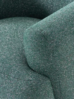 Sillón en tejido bouclé Sofia