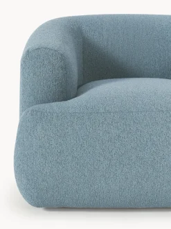 Sillón en tejido bouclé Sofia