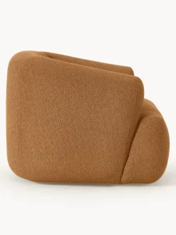 Sillón en tejido bouclé Sofia