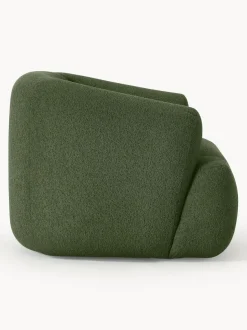 Sillón en tejido bouclé Sofia