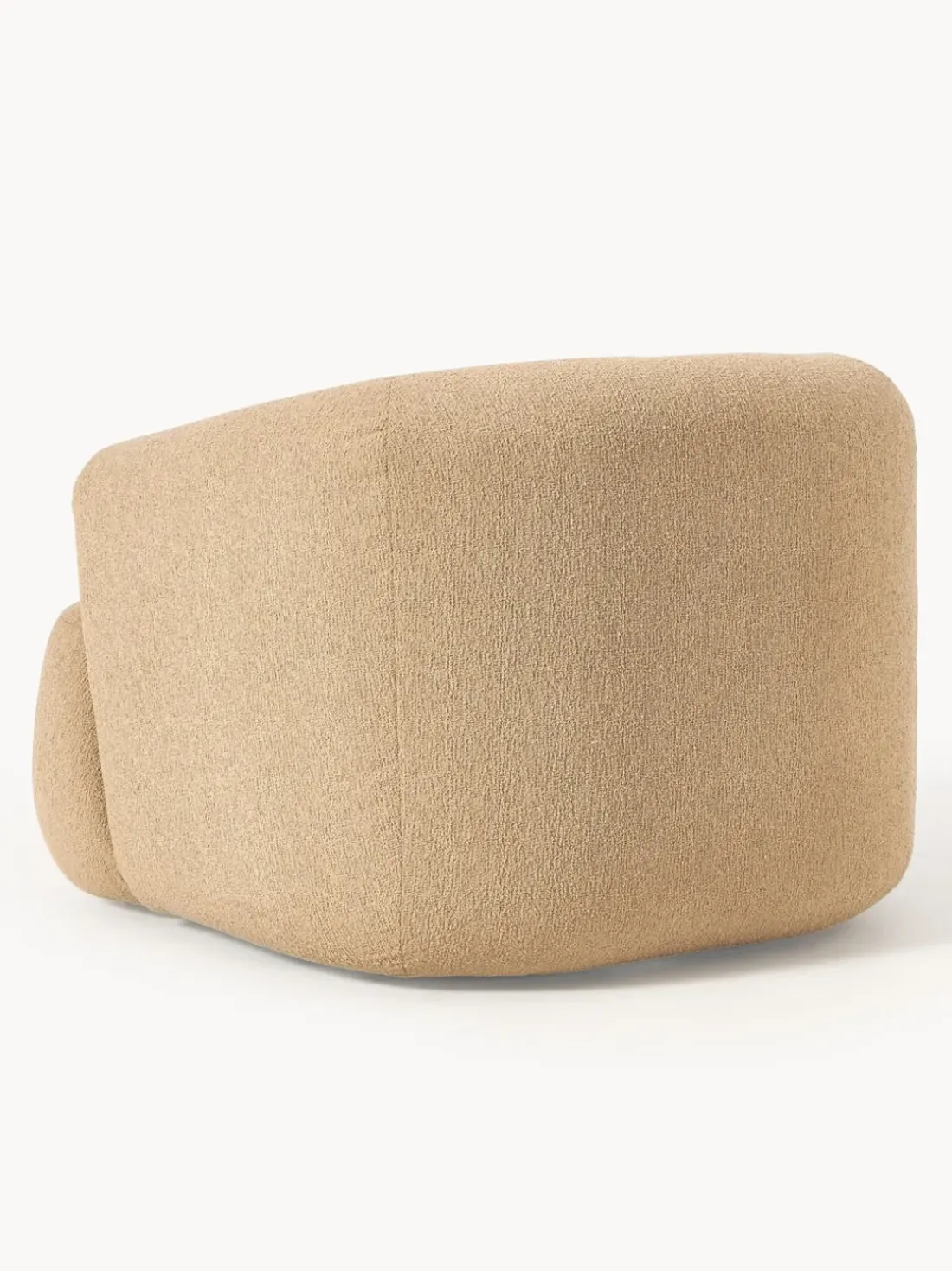 Sillón en tejido bouclé Sofia