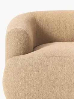 Sillón en tejido bouclé Sofia
